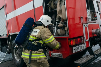 Эвакуация двух женщин при пожаре в Северодвинске
