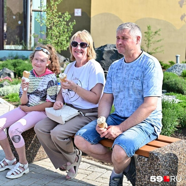 Многие спасались мороженым | Источник: Василина Любимова / 59.RU