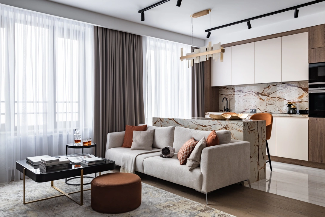 Люстра, Masiero. | Источник: Евгений Гнесин. Стиль: Евгения Мельникова