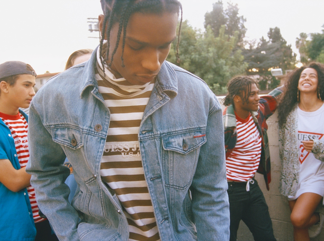 Как выглядит коллаборация Guess Originals и A$AP Rocky