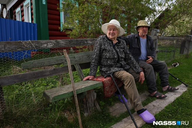 Пенсионерка прожила в Екатериновке много лет | Источник: Евгений Софийчук / NGS55.RU