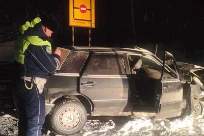 Drunk driver without license causes accident in Urals