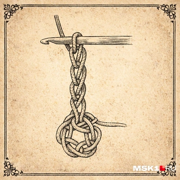 Вязание столбика подъема | Источник: Дмитрий Гладышев / Городские медиа