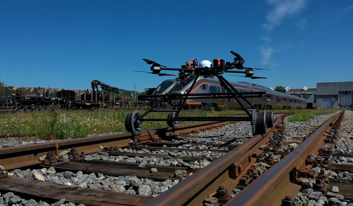 В Норвегии создан дрон для инспекции железнодорожных путей