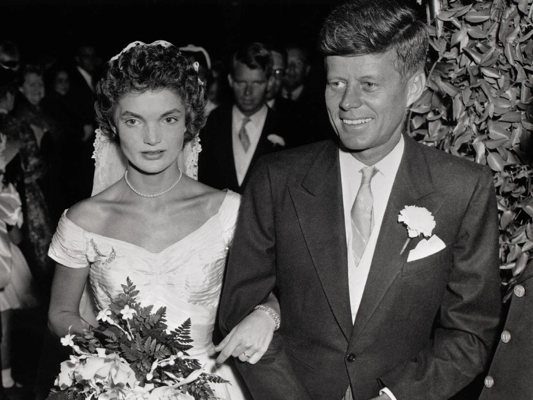 Cвадьба Джона Фицджеральд Кеннеди и Жаклин Бувье, 12 сентября 1953 года | marieclaire.ru