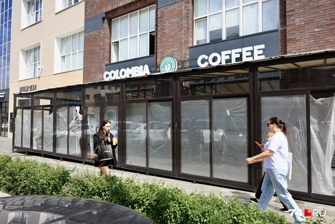 Кофейня будет работать по франшизе турецкой сети Colоmbia Coffee | Источник: Михаил Шилкин