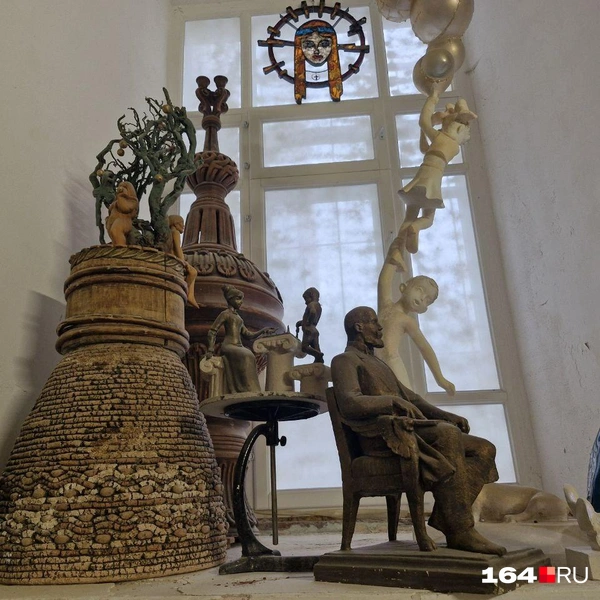 Некоторые скульптуры можно увидеть на улицах Саратова | Источник: Виктория Федорова / 164.RU