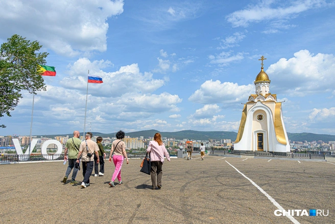 В первый день форума гости исследовали Читу | Источник: Олег Фёдоров / CHITA.RU