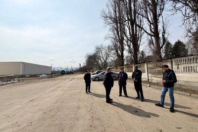 Реконструкция улиц и новая дорога в больничном городке Нальчика