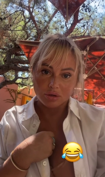 Сама Дана не собирается комплексовать по поводу лица