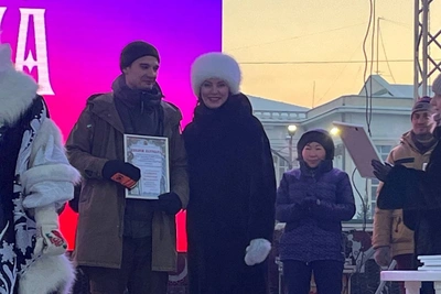 В Чите наградили победителей конкурса ледовых скульптур