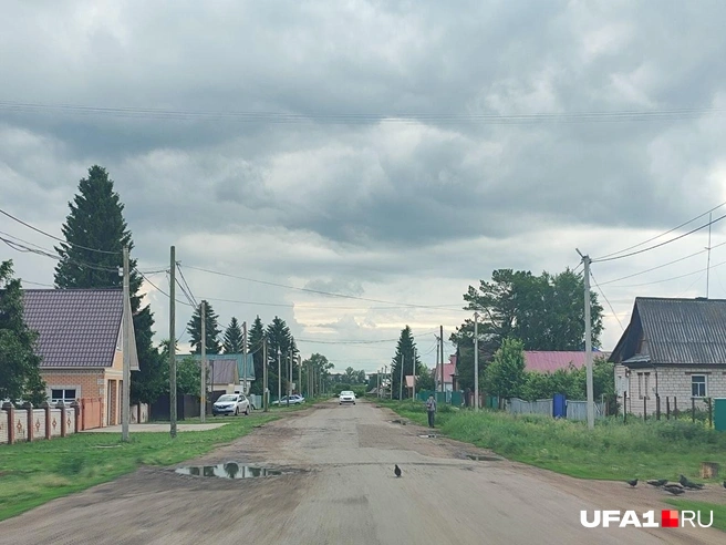 Старейшая улица села&nbsp;— Ленина | Источник: Марина Каримова / UFA1.RU