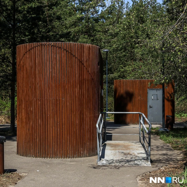 В парке есть бесплатный туалет | Источник: Наталья Бурухина / NN.RU
