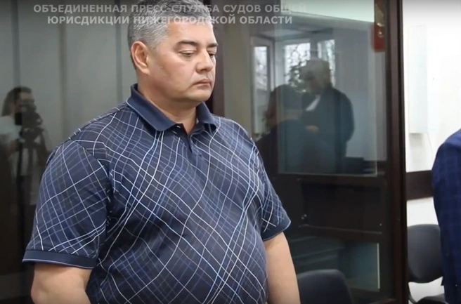 Алексея Петрова задержали в 2024 году | Источник: Нижегородский областной суд / ВКонтакте
