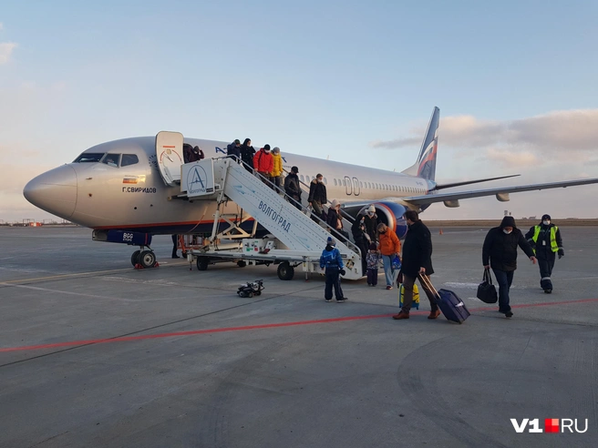 Похоже «Аэрофлот» не дождется появления телетрапов в аэропорту Волгограда | Источник: Константин Завриков
