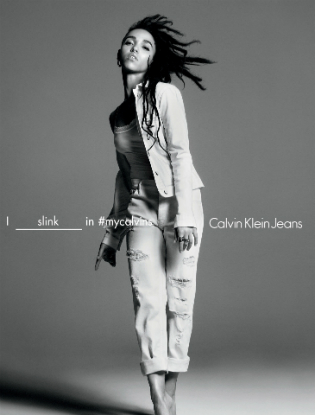 Fka Twigs стала лицом рекламной кампании Calvin Klein Jeans