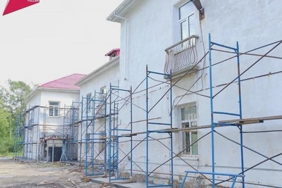 В Советской Гавани завершают ремонт родильного отделения