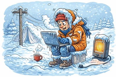 В Госдуме предложили удаленку в морозы