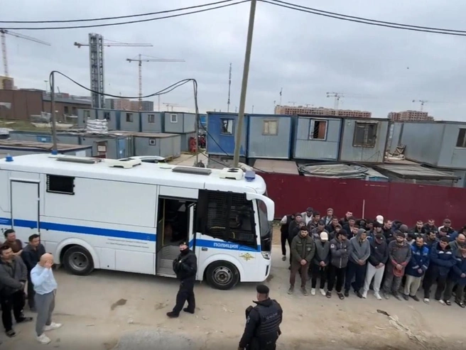 Рейд ФСБ и ФСО в Новоселье: 28 иностранцев выдворят | Источник: пресс-служба ГУ МВД России по Санкт-Петербургу и Ленинградской области