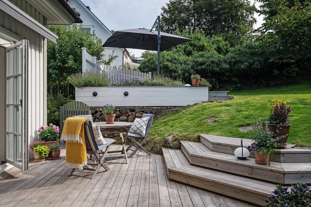 Дом с садом в Швеции. | mcmaison.ru