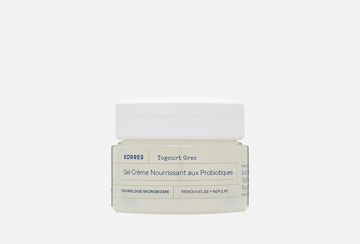 Крем для лица Korres Greek Yoghurt Nourishing Probiotic Gel-Cream