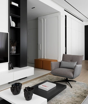 Апартаменты 61 м² под сдачу: проект студии Artimitro Interiors