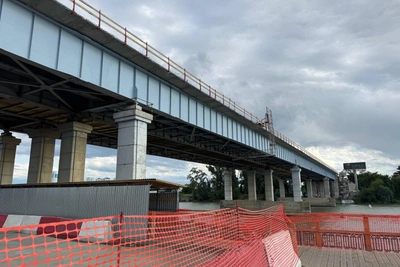 Сроки ремонта подъездов к Тургеневскому мосту сдвинуты