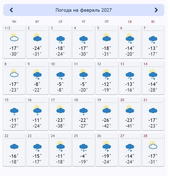 Источник: Tyumen.nuipogoda.ru