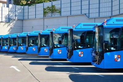 В Сочи прибыли 37 новых автобусов