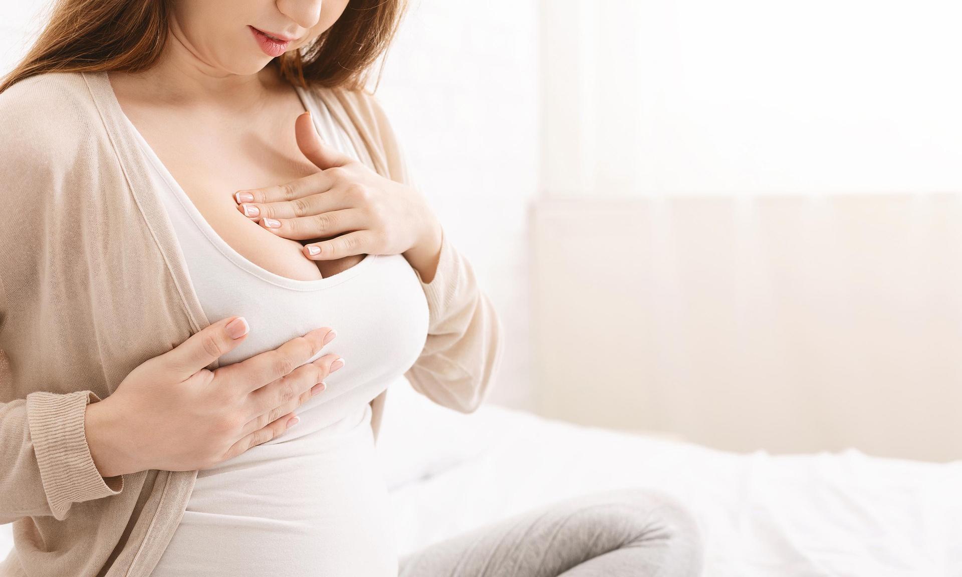 грудь у беременных на ранних сроках фото 33