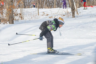 Набор на тренировки к детскому лыжному марафону в Мурманске