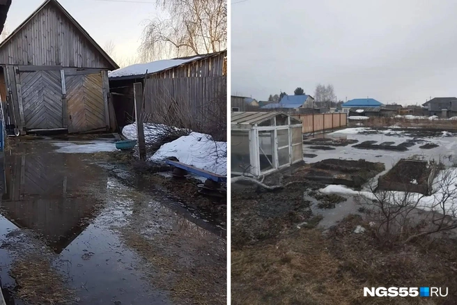 Паводок в Тевризе причинил серьезный урон | Источник: Снежана Козлова / NGS55.RU
