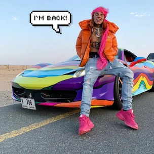 Рэпер Текаши 6ix9ine возвращается домой из тюрьмы