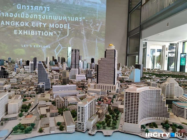 Макет Бангкока в музее леса | Источник: Алина Ринчино / «ИрСити»