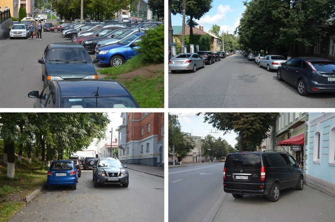 парковки в центре владимира