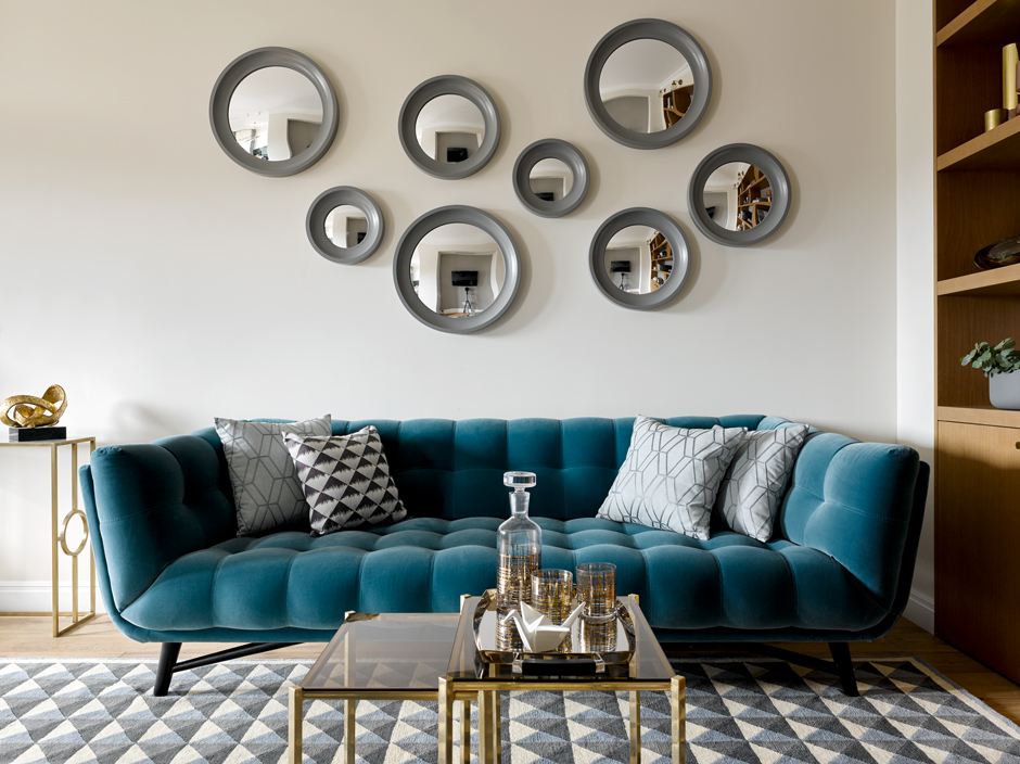 Дизайнерские решения для декорирования стен интерьерными зеркалами (65 фото)