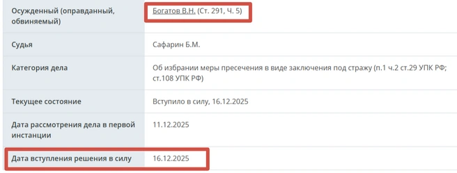 Выдержка из материалов дела | Источник: Басманный районный суд Москвы