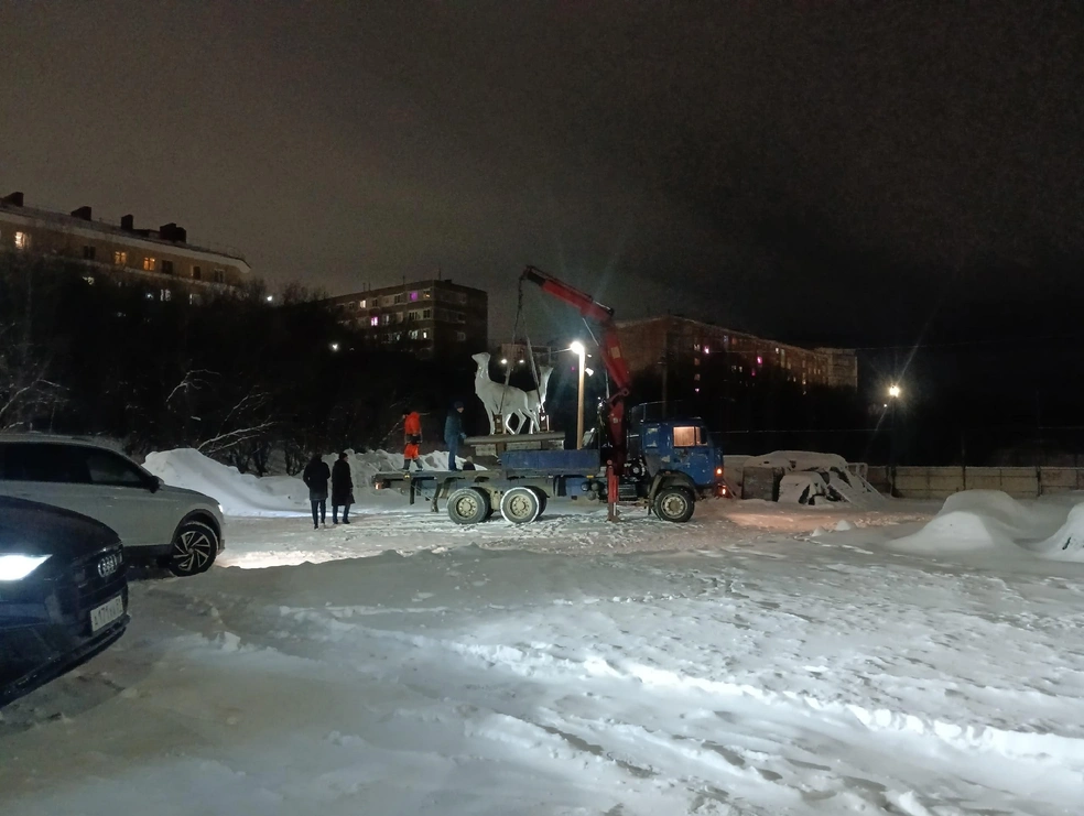 Теперь памятник разместят на новом месте | Источник: Андрей Ковалев / Vk.com