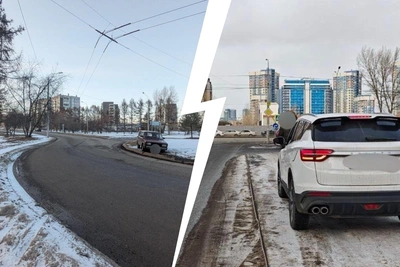 Автохамы Красноярска устроили «царскую» парковку