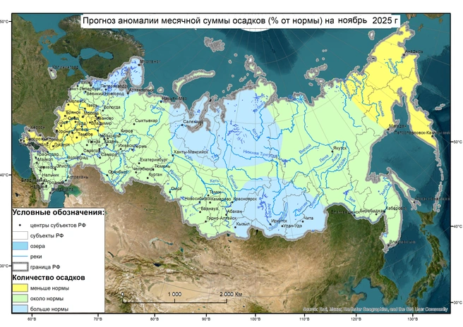 Осадков выпадет около нормы | Источник: Meteoinfo.ru