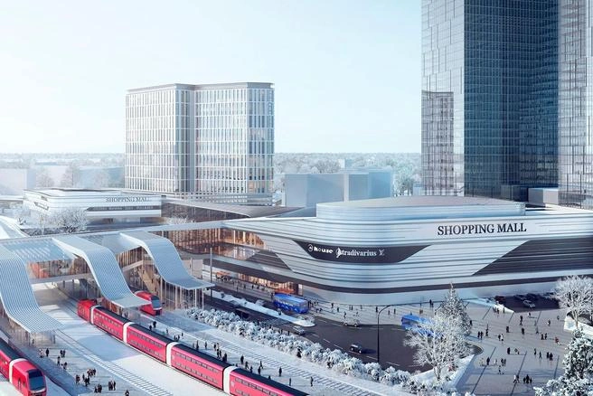 Открыть вокзал обещают в 2025 году | Источник: АО «Мосинжпроект» / Stroi.mos.ru