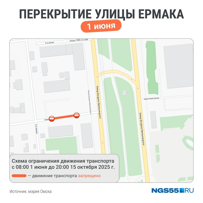 Перекрытый участок придется объезжать | Источник: Серафима Пантыкина / Городские медиа