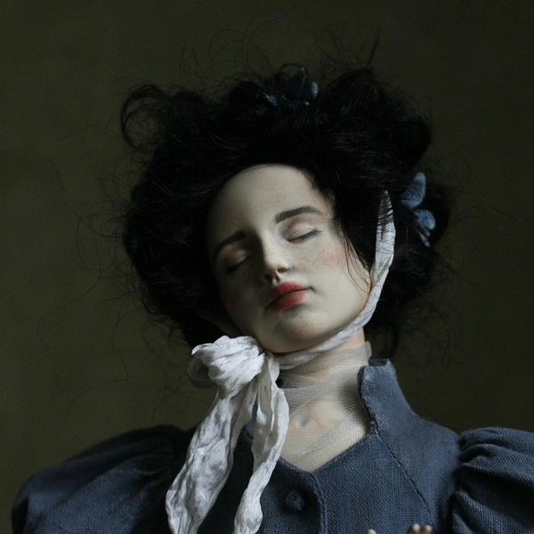 Кукла «Точка зрения» | Источник: Авторские куклы Альбины Глумовой / Vk.com