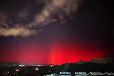 Sochi Residents Share Northern Lights Footage from Subtropics