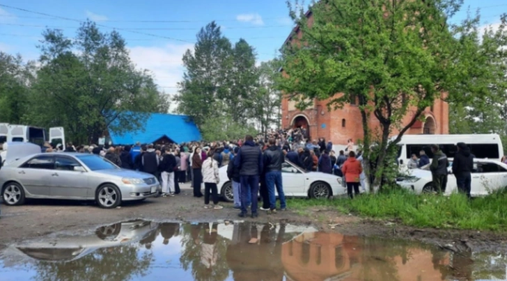 На похороны подростков собралась половина города | Источник: Ircity.ru