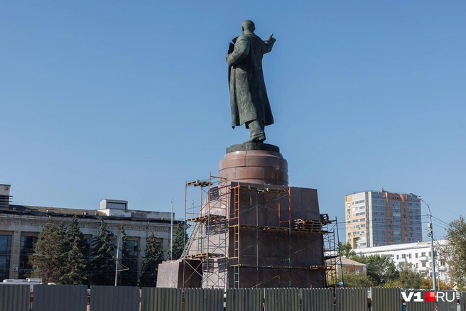 В принципе, выглядит Ильич уже неплохо | Источник: Алексей Волхонский / V1.RU