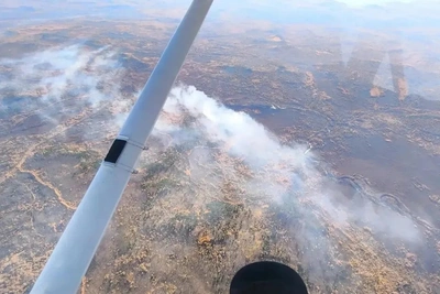 Пожар в Могочинском округе тушат 26 человек