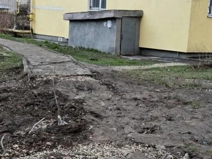 В таком состоянии находилась дорожка | Источник: МЦУ Рязань