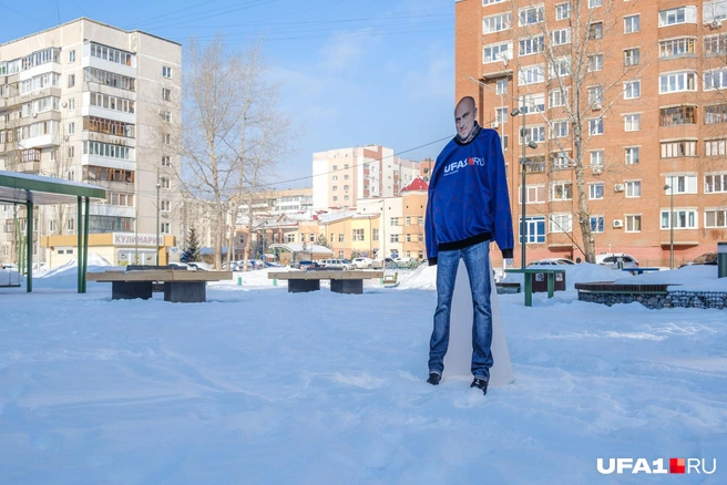 Фома везде снег найдет  | Источник: Булат Салихов / UFA1.RU