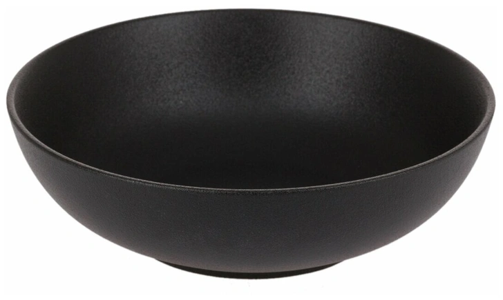 Тарелка ROCK BLACK